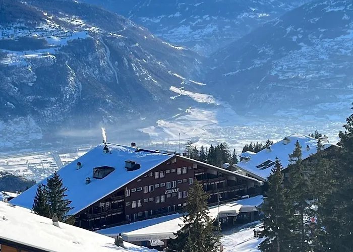 Daire Chaleureux, Confortable, Avec Vue Sur Les Alpes